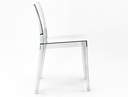 SILLA GYZA SIN BRAZOS TRANSPARENTE PAP401371-37