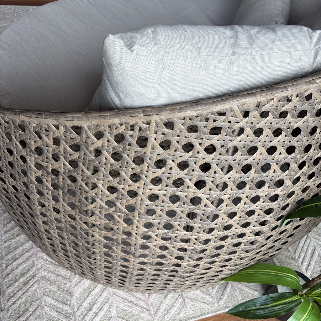 DAYBED KINGSTON CAFÉ MIXTO COJIN BEIGE HAIGB008A-W