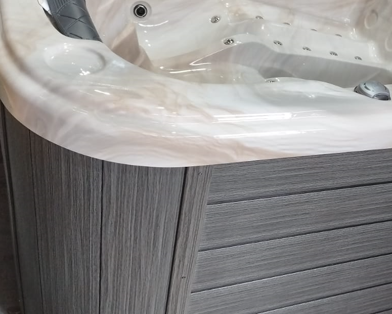 SPA BALI O347 CON TAPA CABINET GREY SHELL SMOKEY MOUNTAIN WEL0347-SMG