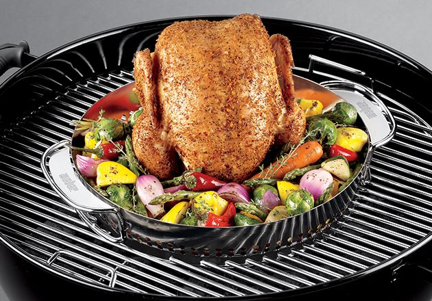 BANDEJA PARA ASAR GOURMET SYSTEM INFUSION REDONDA 40,5CM WEB8838