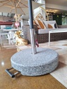 BASE SOMBRILLA GRANITO CON RUEDAS  Y PALANCA 60KG HAIWG-G55060YL-L