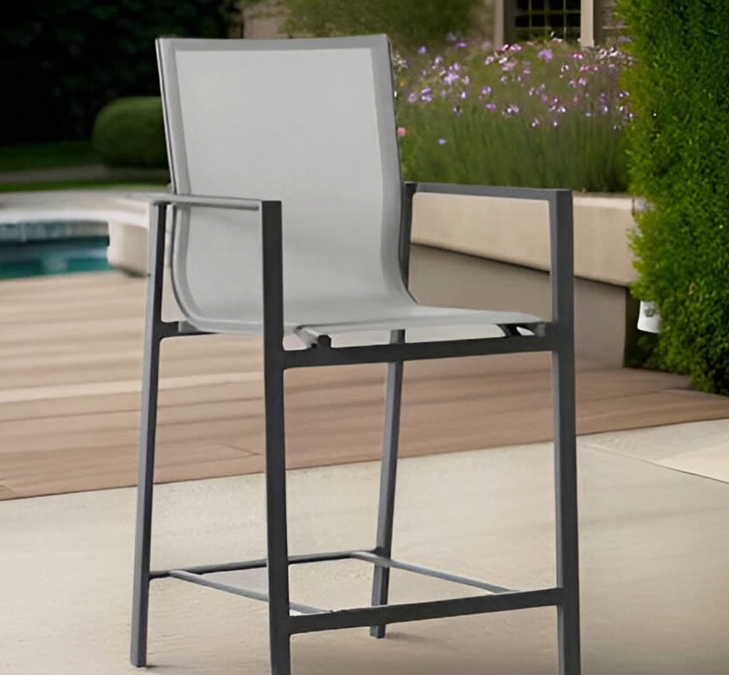 SILLA BAR RAVELO GRIS HAIHL-C-306-BC