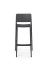 SILLA BAR JOY-S ANTHRACITE 75CM PAP923651-22