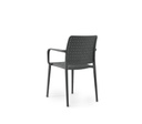 SILLA FAME-K CON BRAZOS ANTHRACITE 75 CM PAP901734-22