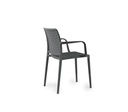 SILLA FAME-K CON BRAZOS ANTHRACITE 75 CM PAP901734-22