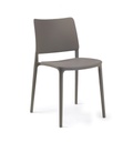 SILLA JOY-S SIN BRAZOS TAUPE PAP901529-61