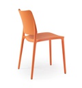 SILLA JOY-S SIN BRAZOS NARANJA PAP901550-72