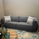 SOFA TRIPLE COLISEU GRIS OSCURO IB09 284X080X94 SER0150102