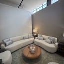 SOFA TRIPLE GOTA BEIGE 6A76 258X094X078 SER0360107