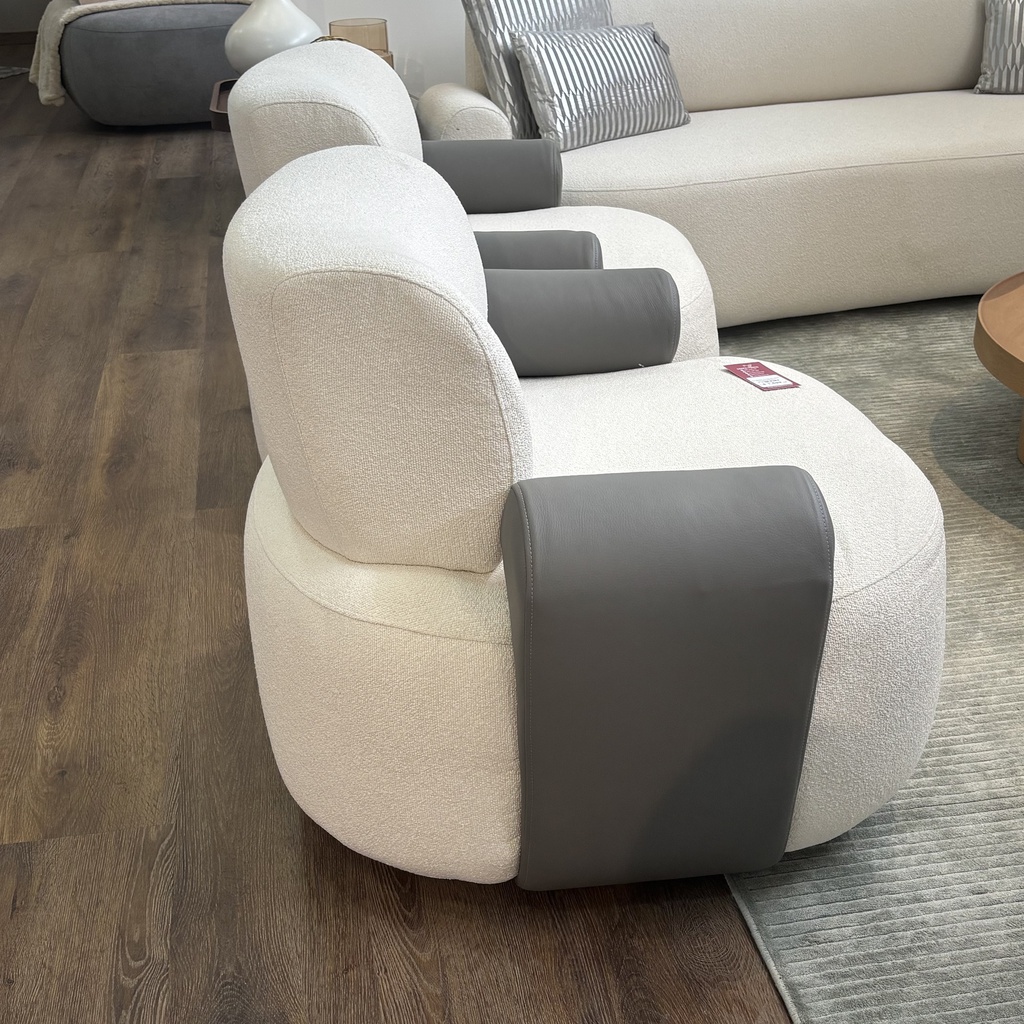SOFA INDIVIDUAL GOTA GIRATORIO BLANCO 3A84 85X84X78 SER0360321