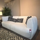 SOFA DOBLE AMUR GRIS CLARO 220X86X884A71 SER030111