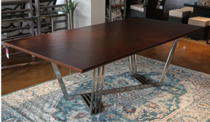 MESA COMEDOR 220X110X75CM RON422-410002AB