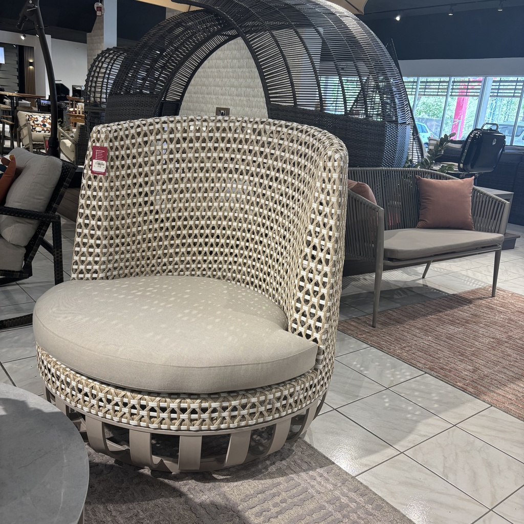 SOFA INDIVIDUAL VASE RESPALDO ALTO BEIGE COJIN GRIS J5AC5363A10RAT