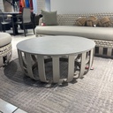 MESA CENTRO VASE BEIGE SOBRE CERAMICO 92X38CM J5AT5363N63CER