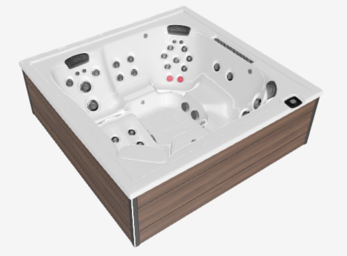 SPA JACLXL 2025 CON TAPA CABINET MODERN HARDWOOD SHELL PORCELAIN