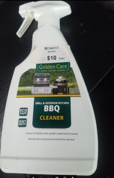 BBQ Cleaner 0.5lt marca GOLDEN CARE