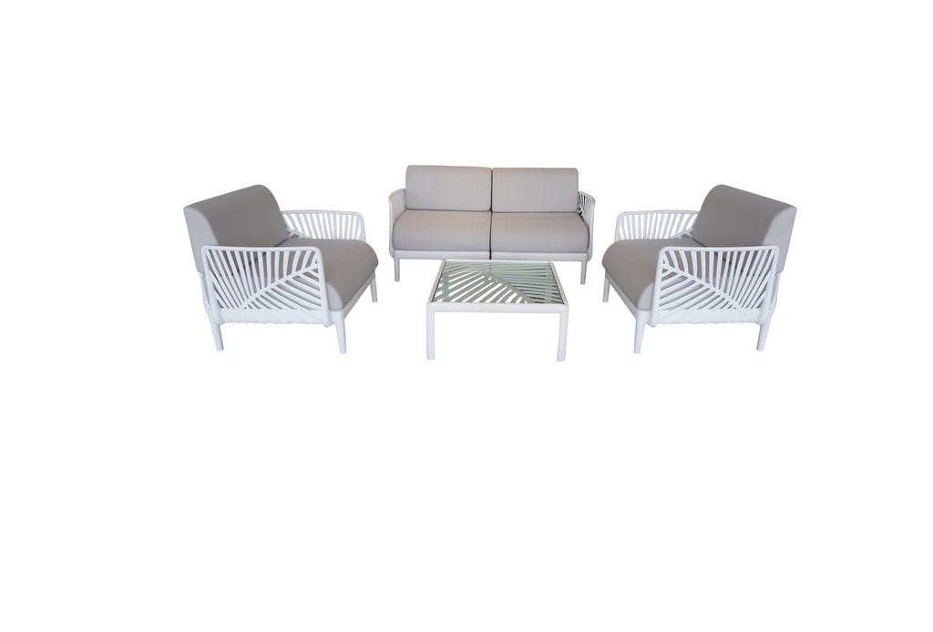 SET SOFA TRIPLE  LEAF 2 SOFAS  INDIVIDUALES MESA CENTRO  NEKP2085-0024