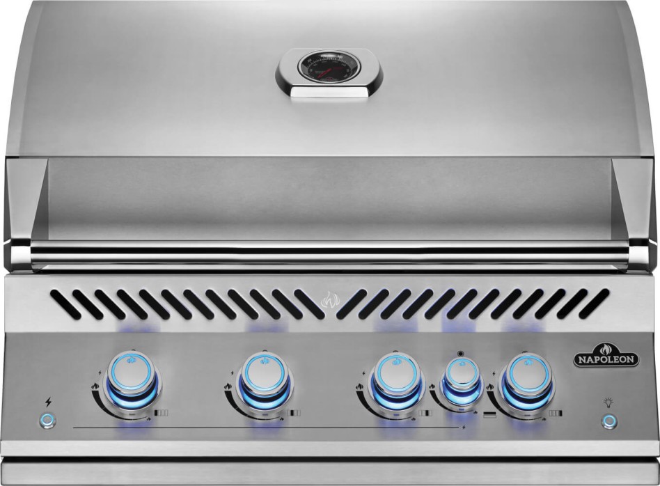 PARRILLA EMPOTRABLE SERIE 700 32 PULG  	NAPBIG32RBPSS