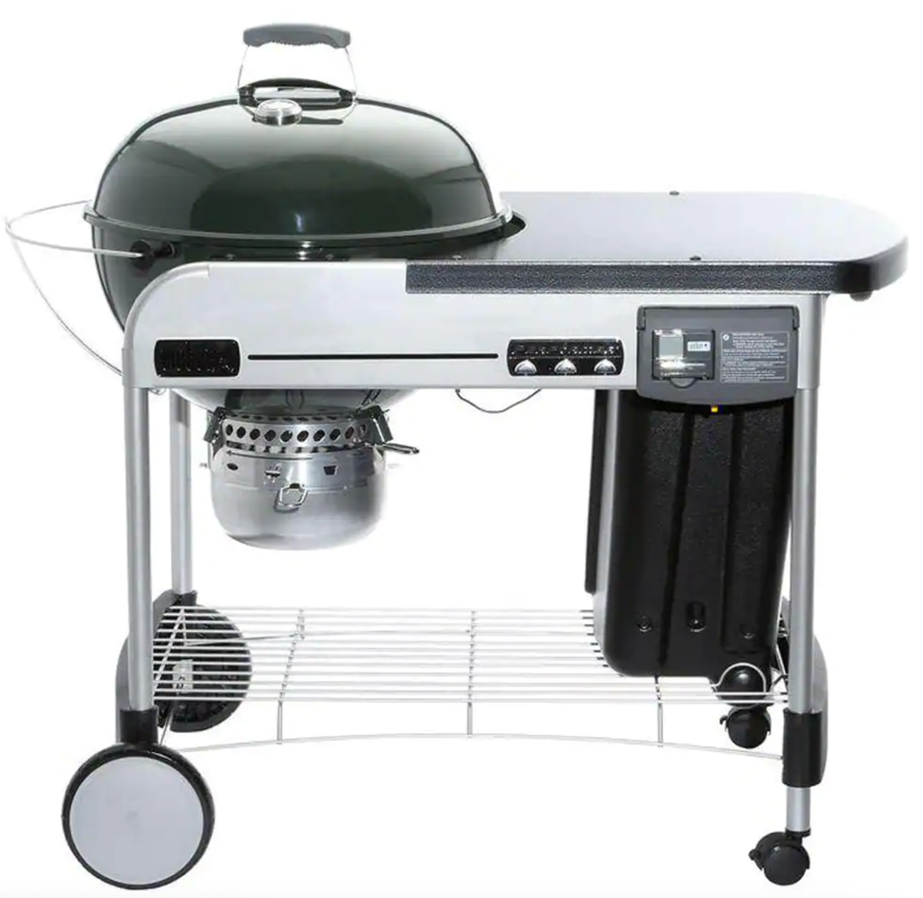 PARRILLA CARBON PERFORMER DELUXE 22" VERDE WEB15507001