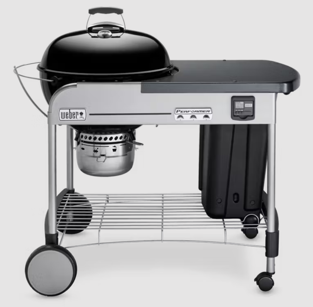 PARRILLA CARBON PERFORMER PREMIUM 22" NEGRA WEB15401001