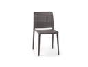 SILLA FAME-S SIN BRAZOS TAUPE