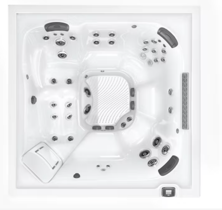 SPA JACLXL CON TAPA CABINET MODERN HARDWOOD SHELL PLATINUM
