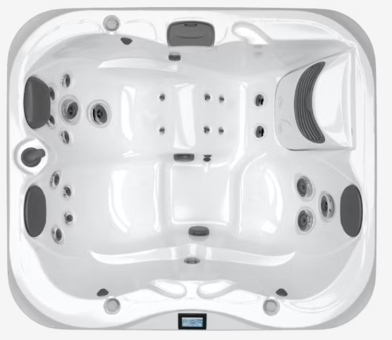 SPA JAC315 CON TAPA CABINET MODERN HARDWOOD SHELL SILVER PEARL