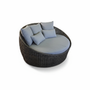 DAYBED KINGSTON CAFÉ MIXTO COJIN BEIGE HAIGB008A-W