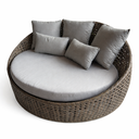 DAYBED KINGSTON CAFÉ MIXTO COJIN BEIGE HAIGB008A-W