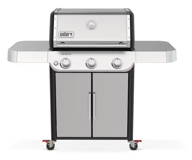 PARRILLA GAS GENESIS S-315 PLATEADA WEB1500568