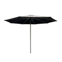 SOMBRILLA 3M REDONDA POP UP ESTRUCTURA PLATEADA CON TELA NEGRA A HAIUKP39308-2S-4208