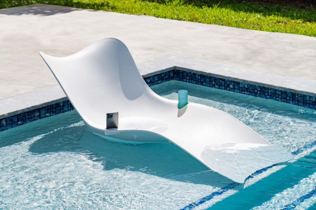 ASOLEADORA WAVE IN-POOL BLANCA PANAMA JACK PJO-5300-WHT-2CL