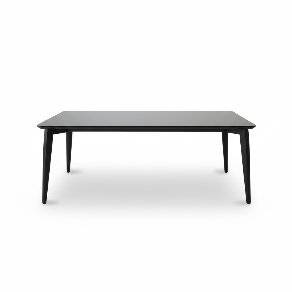 MESA COMEDOR EVELIN COLOR NEGRO  SULMSA1233 