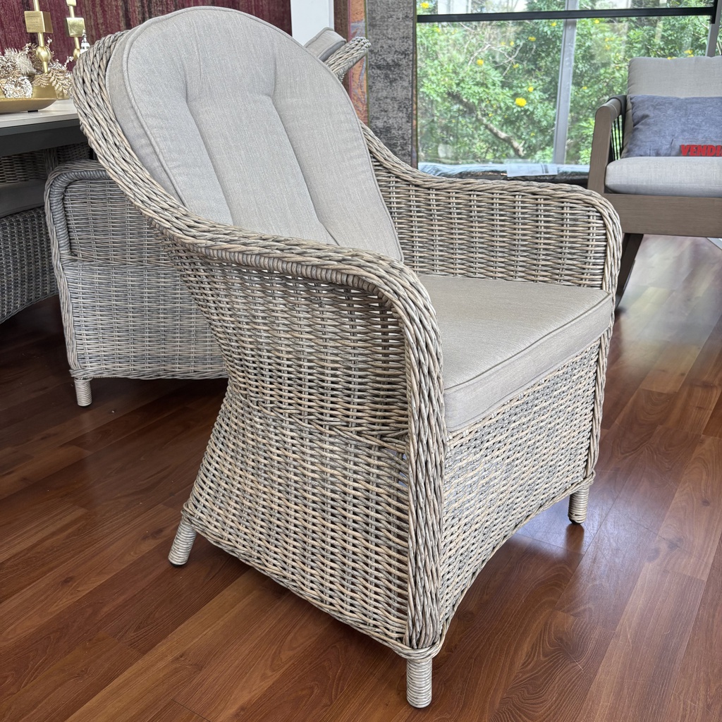 SILLA COMEDOR WINCHESTER CAFÉ COJIN BEIGE HAI24C036A-W-5110