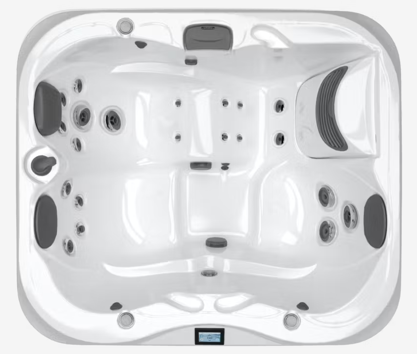 SPA JAC315 CON TAPA CANIBET MODERN HARDWOOD SHELL PORCELAIN