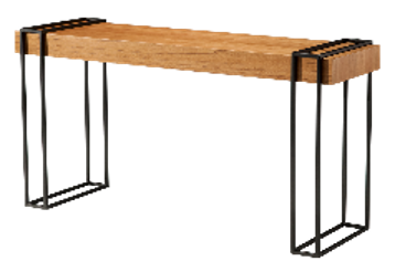MESA CONSOLA DARIA COLOR ALMENDRA 150X42X79 SULAPD0026