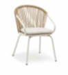 SILLA CARDIFF RATTAN GRIS OSCURO EAS3054WG