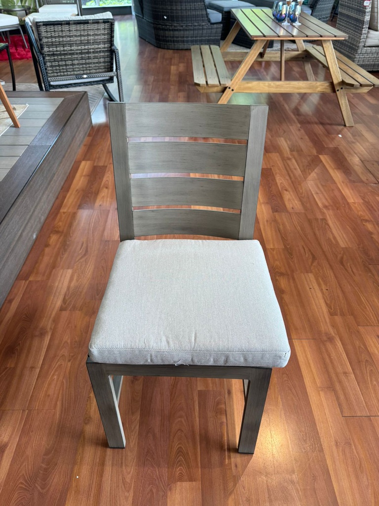 SILLA COMERDOR SIN BRAZOS COJIN BEIGE HAI22C011A-A-1-