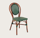 SILLA PARIS 7 VERDE SIN BRAZOS BROWN RATTAN J5AC3507N01RAT