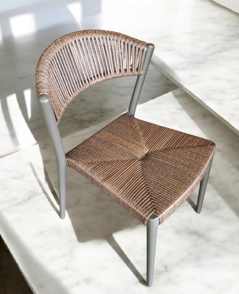 SILLA COMEDOR PRAGE SIN BRAZOS CAFE OSCURO J5AAC5681D01RAT