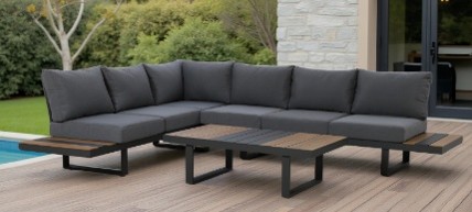 SOFA EN L CON MESA CENTRO HAI25CT011-12070A