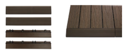 [NTWQD-SF-AT] Straight Fascia color Antique para Quick Deck. Uso comercial