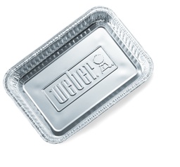 [IC513] BANDEJA DE ALUMINIO PEQUEÑA PARA GRASA  PARRILLAS GAS 10 UDS WEB6415