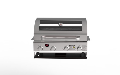 PARRILLA EMPOTRABLE VISION 4 QUEMADORES TOCT8384BC-BI