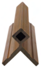 [IC1396] MOLDURA UH51 IPE ESQUINA EXTERNA FACHADA UH61 366 CM NTWUH51-366-IP