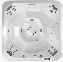 [BL1041] SPA JAC245 CON TAPA CABINET CHARCOAL SHELL SILVER PEARL