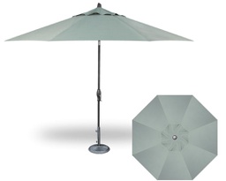 [BL1109] SOMBRILLA CENTRAL POLE OCTAGONAL 3 M LIGHT GREY TELA O BRAVIA 4813 SPA (PTY)