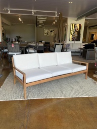 [BL1087] SOFA TRIPLE MALIBÚ CON TELA COLOR CANVAS