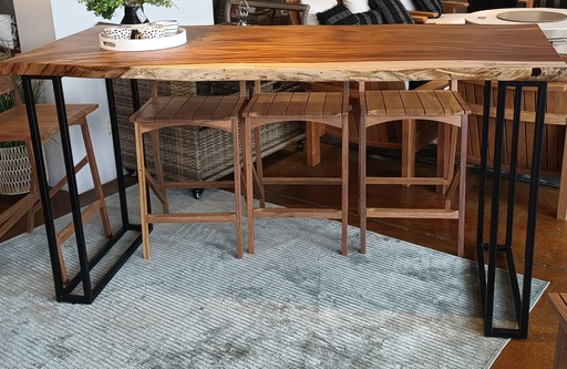 MESA BAR MADERA RUSTICA 200CM EUR3862331