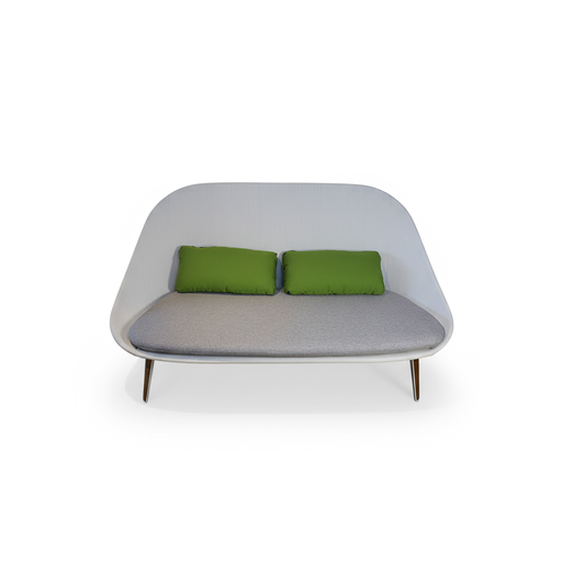 SOFA DOBLE DINOSAUR EGG SLING BLANCO COJIN GRIS J5AC5317N08TEX